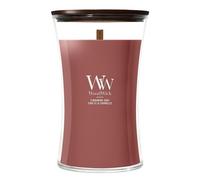 WoodWick Vela perfumada Cinnamon Chai — con mecha de madera — 609,5 g — Unisex