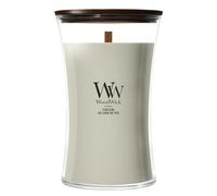 WoodWick Vela Perfumada con Mecha Crepitante | Vela Grande en Forma de Reloj de Arena | Chimenea| Velas de Larga Duración: Hasta 130 Horas | Regalos Perfectos para Mujeres