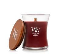 WoodWick Vela perfumada Opulent Wood Rouge Oud con mecha de madera 275 g