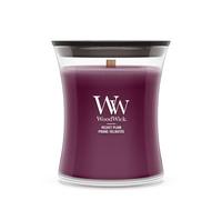 WoodWick vela perfumada en forma de elipse con llama Hearthwick | Velvet Plum