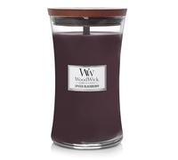 WoodWick Vela perfumada Spiced Blackberry con mecha crepitante de madera 609,5 g