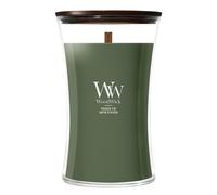 WoodWick Vela perfumada hourglass grande | Fraser Fir | con mecha crepitante | Tiempo de combustión: hasta 130 horas