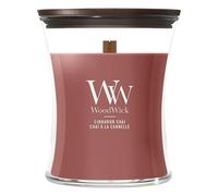 WoodWick Vela aromática Cinnamon Chai con mecha de madera 275 g