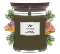 WoodWick Vela perfumada Abeto Frasier – mecha crepitante, 275 g, hasta 20 h