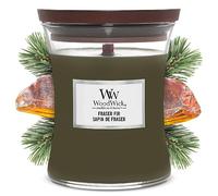 WoodWick Vela perfumada Abeto Frasier – mecha crepitante, 275 g, hasta 20 h