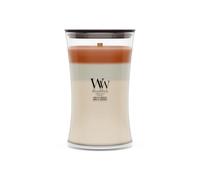 WoodWick Vela perfumada | Vela de gran tamaño en forma de reloj de arena | Vanilla Embers | Regalos perfectos para mujeres
