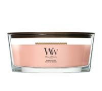 WoodWick Vela aromática Manuka Nectar – Elíptica, afrutado naranja, mecha de madera – 453,6 g