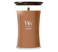 WoodWick Vela perfumada | Vela grande en forma de reloj de arena | Radiant Amber | Regalos perfectos para mujeres