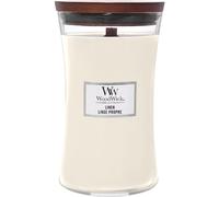 WoodWick Vela perfumada Linen con mecha de madera 609,5 g
