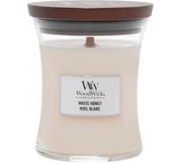 WoodWick Vela perfumada White Honey Miel Blanc con mecha de madera 275 g