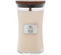 WoodWick Vela aromática White Honey Mecha de madera 609,5 g