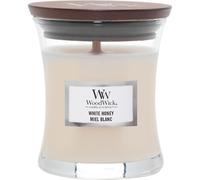 Woodwick White Honey Miel Blanc vela perfumada con mecha de madera 85 g