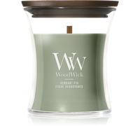 Woodwick Verdant Fig vela perfumada con mecha de madera 85 g