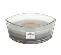 WoodWick Warm Woods vela perfumada con mecha de madera 453,6 g