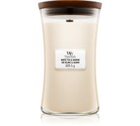 WoodWick Vela perfumada White Tea & Jasmine con mecha de madera 609,5 g