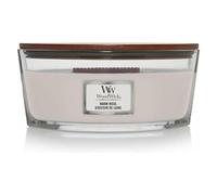 WoodWick WW CANDLE ELIPSE 1725446E - Lana cálida (9,2 x 19,1 x 12,1 cm), color blanco