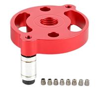 Woodworking Punch, Vertical Drilling Jig, 2,76 x 1,46 pulgadas, Localizador de aleación de aluminio, Guía de agujero de precisión, Kit de herramientas para usuarios empresariales y tecnología