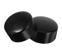 WOONEKY 2 Uds Tapa De Extremo De Pasamanos De Acero Inoxidable Redonda Accesorios Para Pasamanos Y Barandillas Cubierta Protectora Contra Polvo Fácil Instalación Para Escaleras Hogar Y Oficina