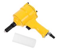 WOONEKY Remachadora Neumática Industrial con Dos Mandíbulas Herramienta Labor-saving para Tuercas Remachadoras Ligera y Versátil para Construcción y Automoción