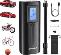 Woowind Compresor Aire Portátil con Batería Externa, Coche Bici Moto