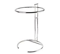 WOOXGEHM Mesa de Centro Elevable, Mesa Auxiliar de Cristal Transparente Estilo Vintage, Mesa de Centro Redonda Apilable para Espacios Pequeños/Salón/Dormitorio/Navidad/Año Nuevo