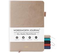 Wordsworth & Black Diario Mixto, 96 Páginas, Papel A5, Oro Rosa