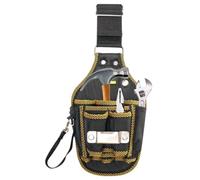 Work Pouch for Men Construction, Tool Belt Hip Pouch for Carpenters, Utility Hardware Bag with Quick-Release, HVAC Tech and Hiking Waist Pack, 5.75x13.7 inches