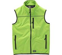 Work Team Chaleco Softshell Aire Libre Liso Hombre Verde Lima S