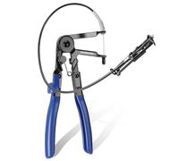 WORKPRO Alicates Abrazaderas Manguera Flexible Coche | Herramienta para Quitar Abrazaderas de Resorte con Diseño Práctico para Mangueras de Automóvil