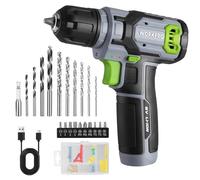 WORKPRO Atornillador Eléctrico 8V con 53 Accesorios