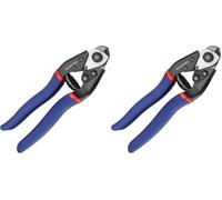 WORKPRO Cortacables 190mm para Acero, Cobre y Aluminio (Paquete de 2)