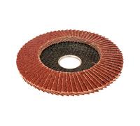 Workpro Disco Láminas Convexo Ø115 x 22,2 mm 60 g - Para Hierro Fundido, Acero y Madera - Óxido de Aluminio