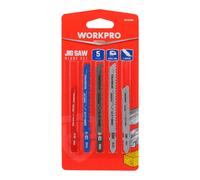 Workpro hoja sierra sierra de calar madera metal 5 piezas - marca ean: