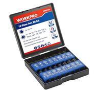 WORKPRO Juego de Puntas para Destornillador, 16 Piezas