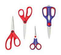 Workpro juego de tijeras, cuchillas de acero inoxidable, plástico mol
