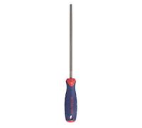WORKPRO - Lima redonda, 8 pulgadas, acero endurecido de alto carbono con mango de goma, utilizado para formar y dar forma a agujeros y curvas, (1 paquete)
