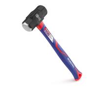 WORKPRO Martillo de Club 1,4kg con Mango de Fibra de Vidrio