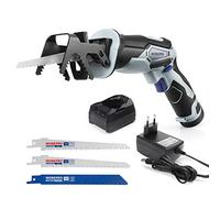 WORKPRO Sierra Sable Inalámbrica, Sierra Alternativa 12 V con Batería de 2000 mAh, Velocidad Variable hasta 2900 rpm, Carga Rápida, Podadora Inalámbrica con 3 Hojas de Sierra para Madera y Metal
