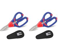 WORKPRO Tijeras para Electricista con Pelacables 152mm (Paquete de 2)