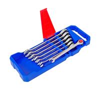 Workpro wp202511 cr-v - juego de llaves combinadas (7 piezas, con carr