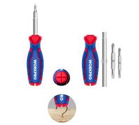 WORKPRO WP221046 6-IN-1 - Juego de destornilladores profesionales multifunción con punta variable
