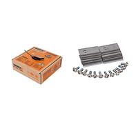 WORX Cable Perimetral, 200 M Wa0177 + Juego 12 Cuchillas De Recambio (1 Agujero) Wa0190