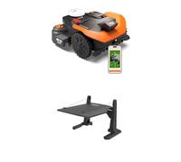 Worx Landroid Vision Cloud WR312E 2WD Robot Cortacésped con Garaje, Sin Cable Perimetral, hasta 1200 m², (Evitación de Obstáculos con IA, Navegación VSLAM + RTK Cloud, Mapeo Automático)