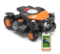 Worx Landroid Vision Cloud WR344E 4WD Robot Cortacésped, Sin Cable Perimetral, hasta 4000 m², (Evitación de Obstáculos con IA, Navegación VSLAM + RTK Cloud, 84% de Pendiente)