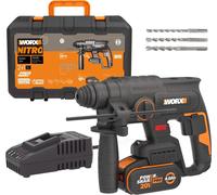 WORX Nitro 18 V (20 V MAX) WX381.2 PowerShare, incluye batería de 4 Ah