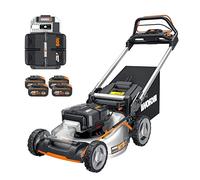 Worx Cortacésped autopropulsado NITRO WG761E – 80 V 4 Ah – Ancho corte 51 cm