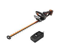 Worx Cortasetos de batería Nitro WG263E 20V/4Ah, cuchillas 57 cm, doble acción