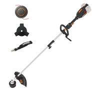 Worx NITRO WG186E.9 - Desbrozadora multifunción de batería - 40V - BATERÍA Y CARGADOR NO ESTÁN INCLUIDOS