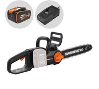 Worx Nitro WG350E - Electrosierra de batería 20V 4Ah - Espada de 30 cm