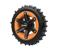WORX Ruedas Landroid WA0952 Super-Grip – Mejor capacidad de subida, inclinación hasta 24°/45%